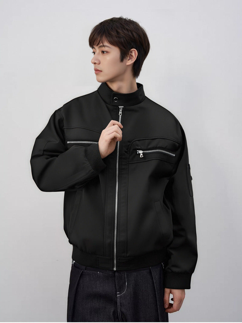 Street Vintage Biker Style Jacket