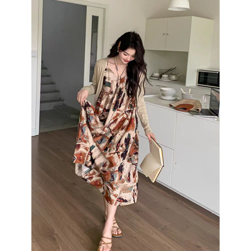 Dress with strap