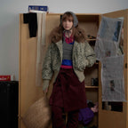 Leopard Print Cotton Jacket