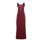 Midnight Luxe Burgundy Blaze Dress