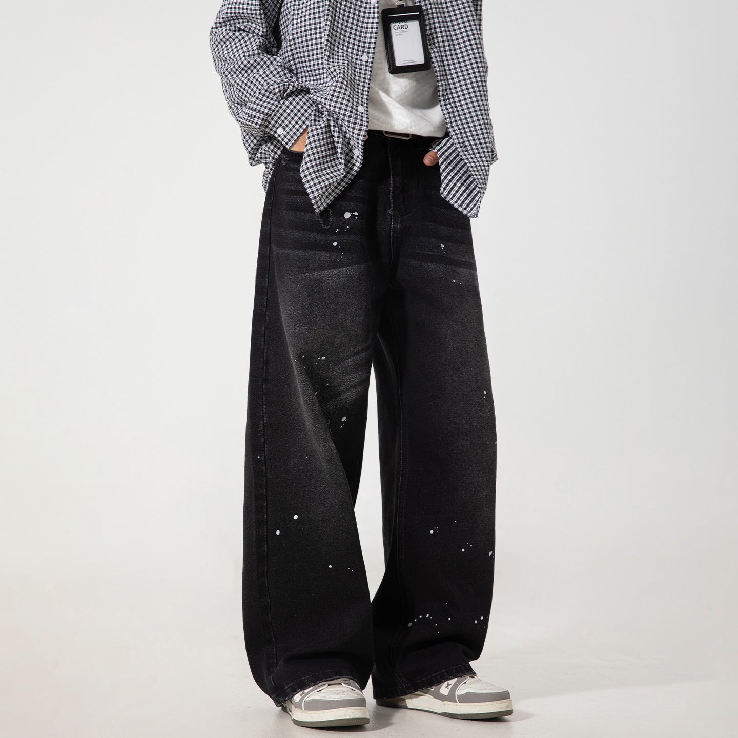 Distressed Denim Jeans