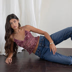 Sexy slim fit V-neck camisole top