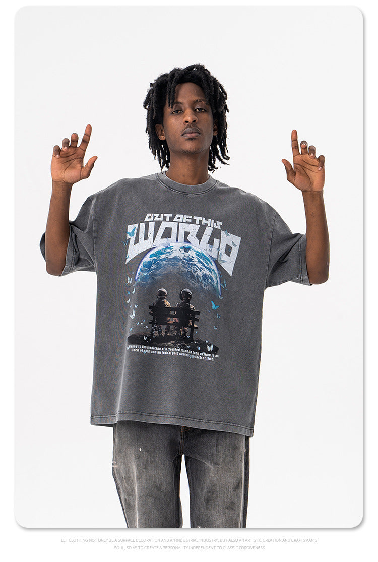 Earth from Afar Graphic T-Shirt