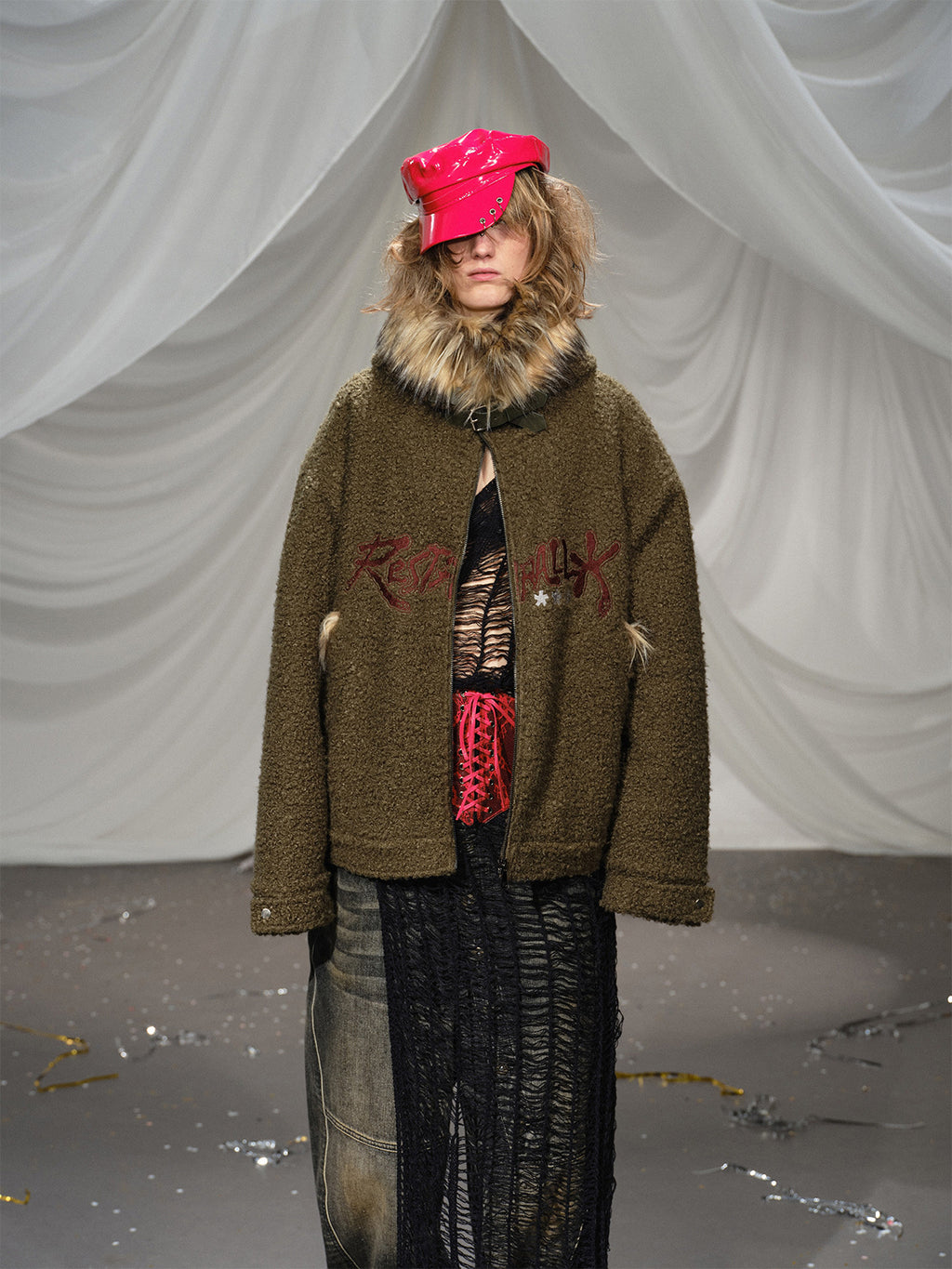 Lamb Wool Cotton Coat Jacket