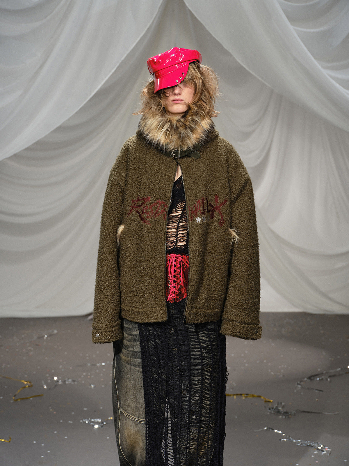 Lamb Wool Cotton Coat Jacket