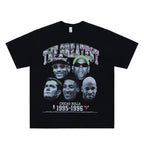 Loose t-shirt with portrait