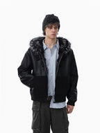 Lambswool Lined Leather Jacket