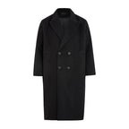 Retro Double-Breasted Wool Coat