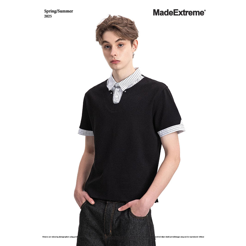 Retro two-piece shirt
