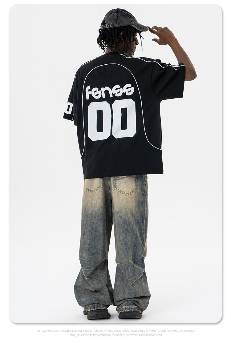 Football Jersey Casual T-Shirt