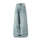 Distressed Denim Jeans