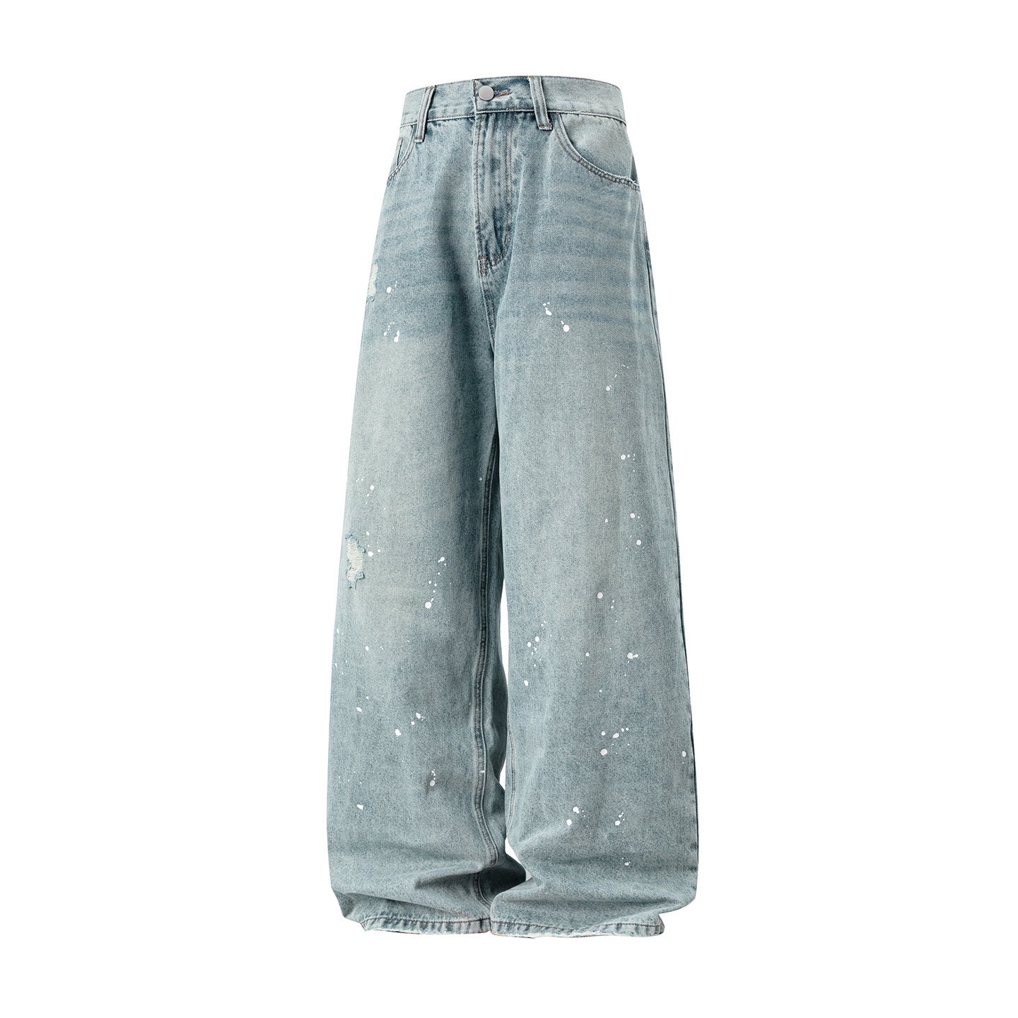 Distressed Denim Jeans