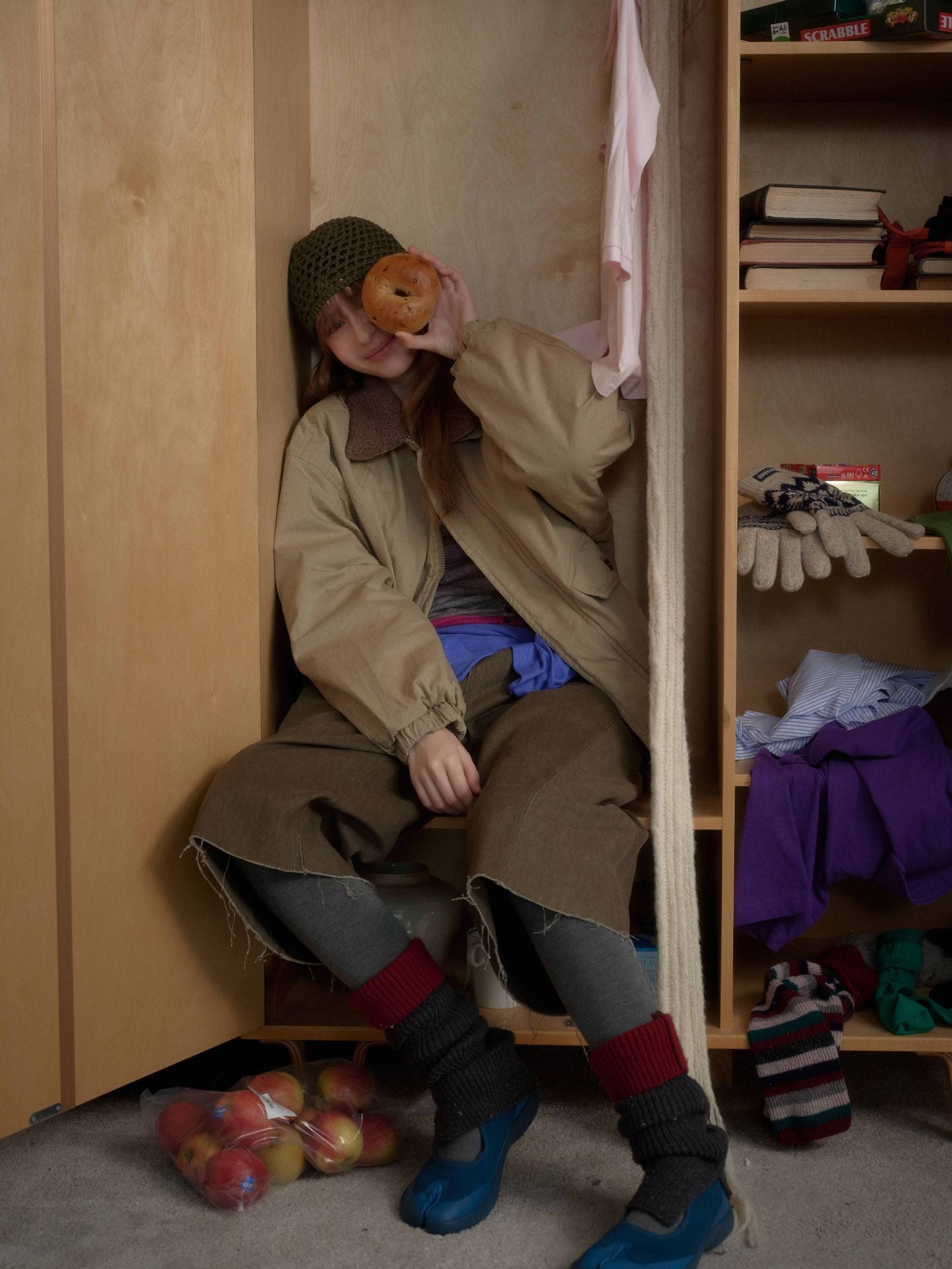 Lamb Wool Collar Cotton Jacket