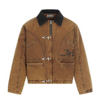 Denim Jacket With Back Print