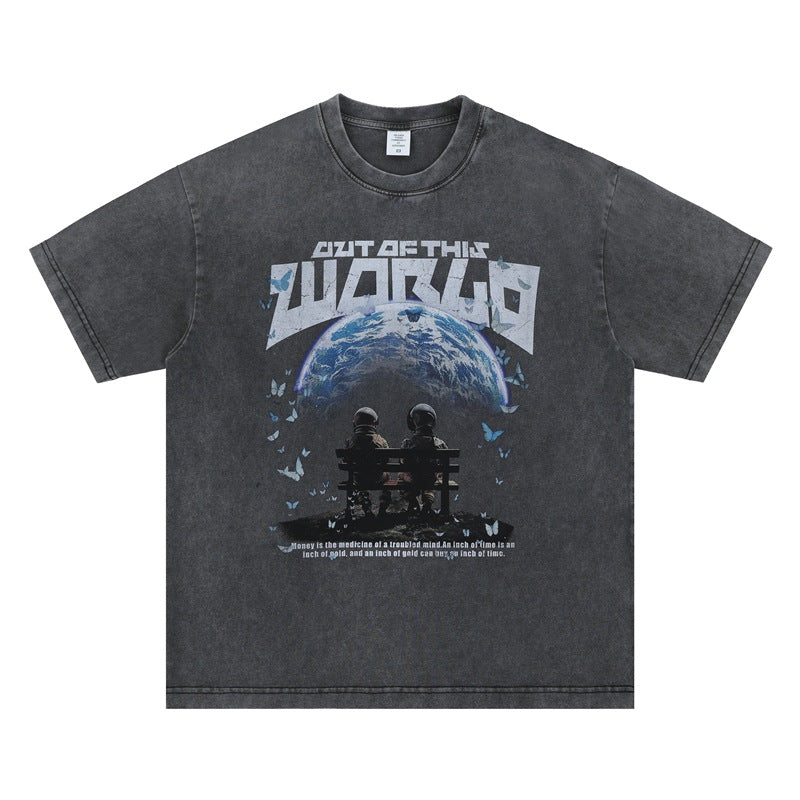 Earth from Afar Graphic T-Shirt