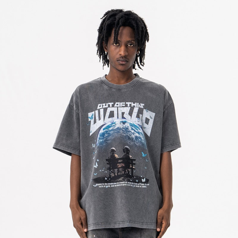 Earth from Afar Graphic T-Shirt