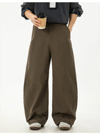 Side split spliced pants
