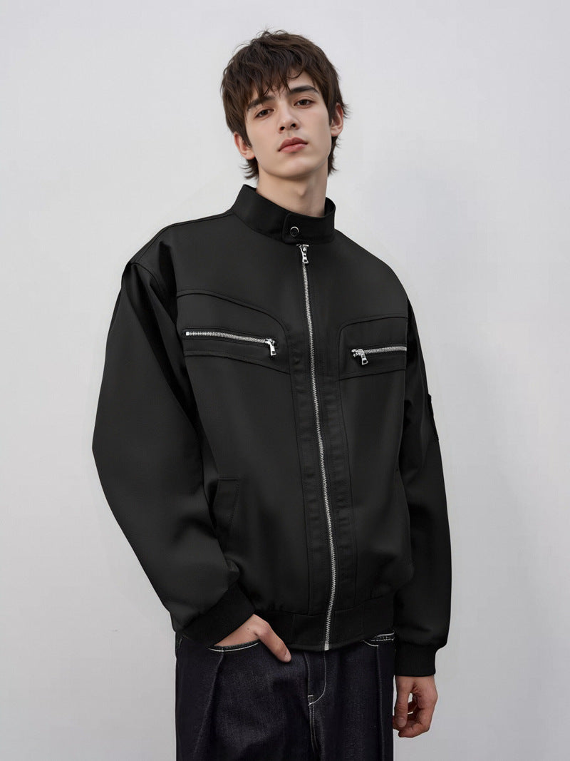 Street Vintage Biker Style Jacket