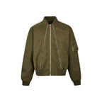 Patch Embroidery Flight Jacket Casual Outerwear