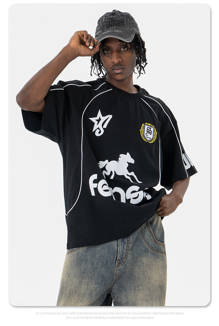 Football Jersey Casual T-Shirt