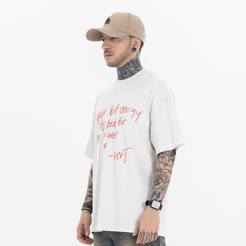 Streetline Red Print Tee