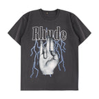 Loose personality rock t-shirt