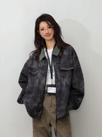 Contrasting Snake Jacket