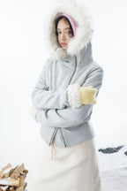 Fleece Lined Cotton Jacket