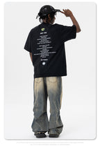 Men's Short Sleeve Rock Print T-Shirt