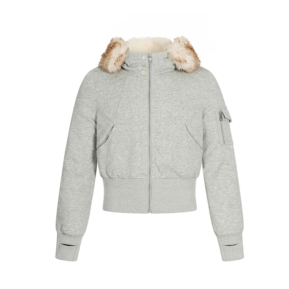 Plush Sweat Jacket