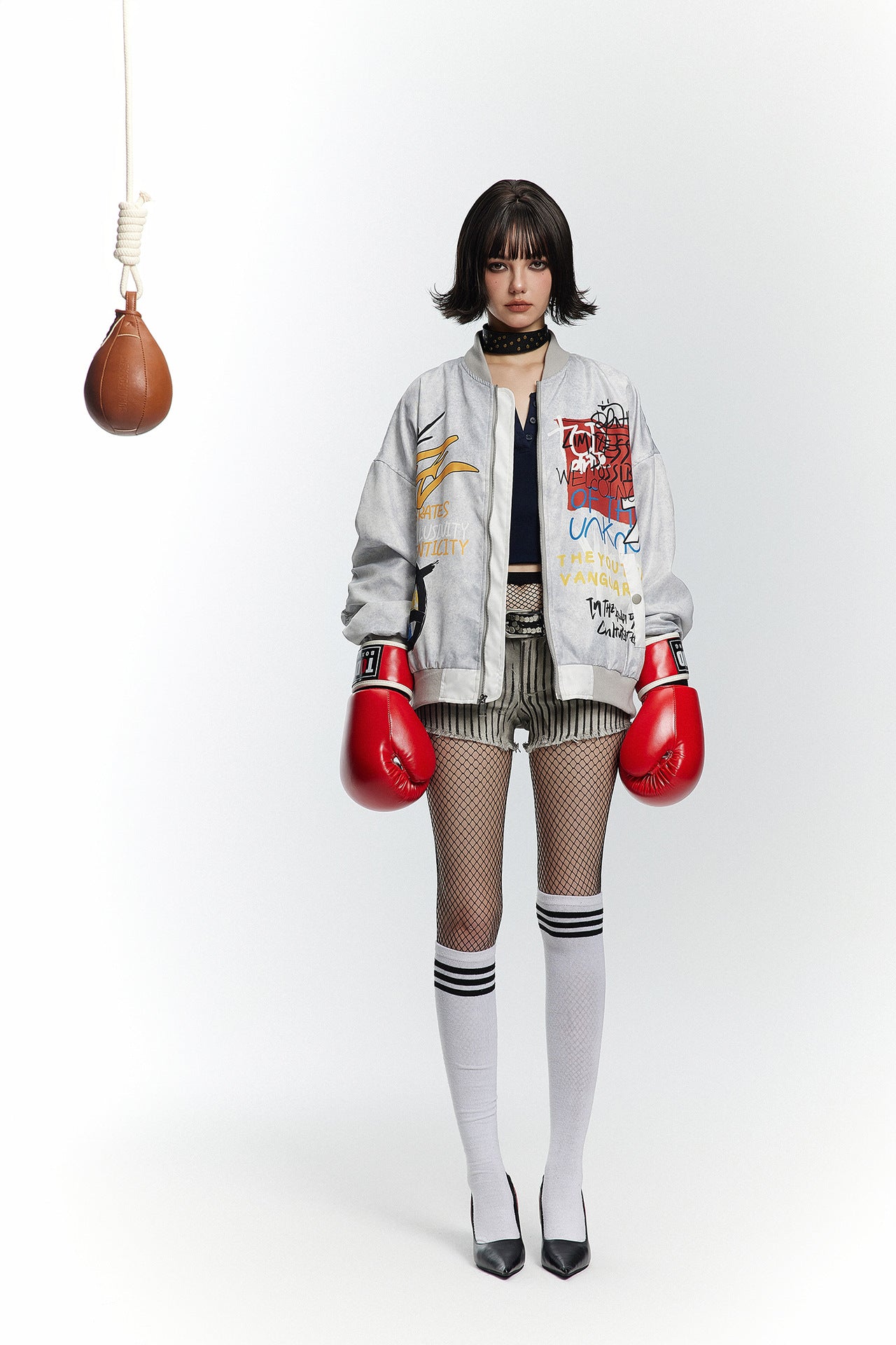 Street Graffiti Pioneer Flight Jacket