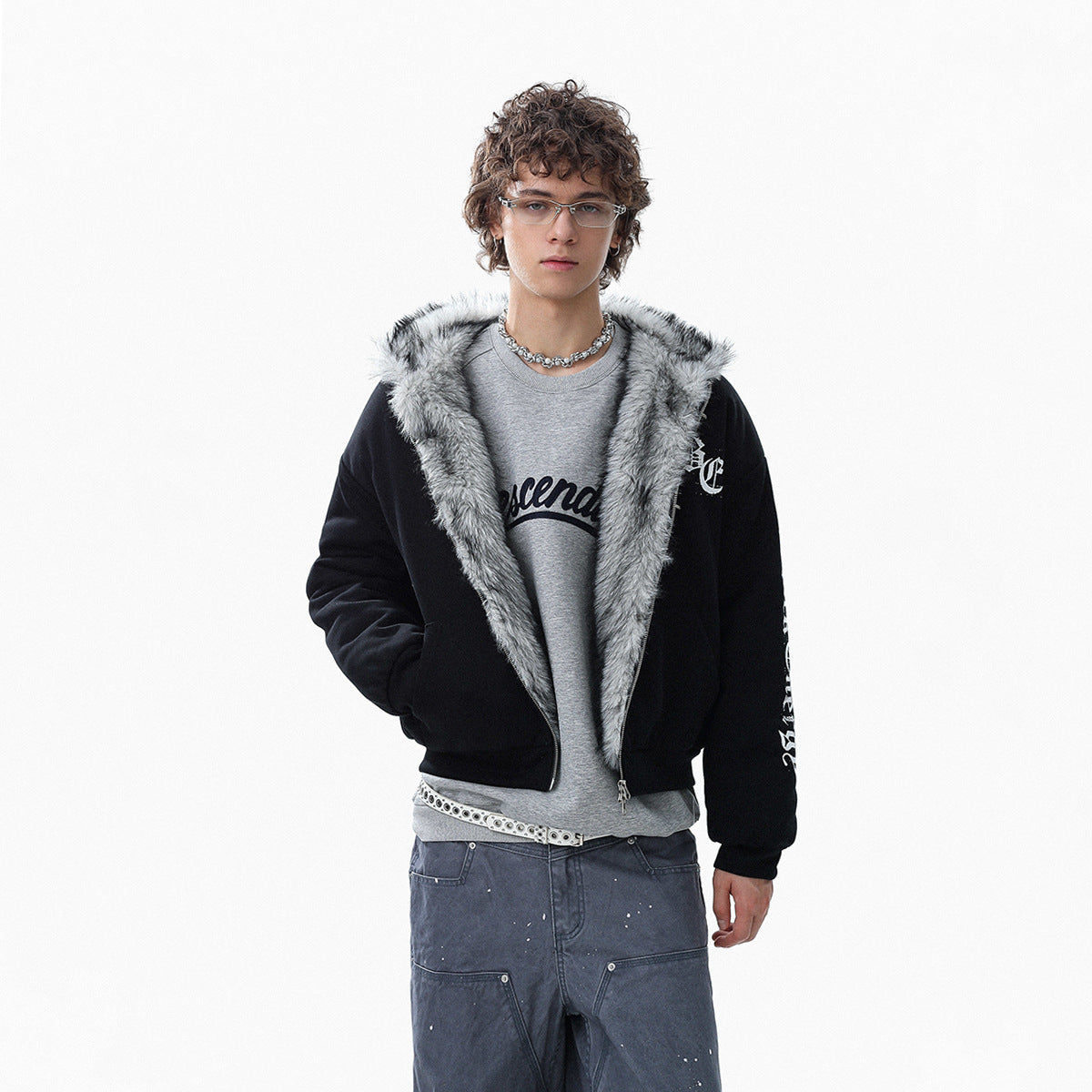 Velourline Hooded Jacket