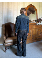 Collar Short Harrington Thin Jacket