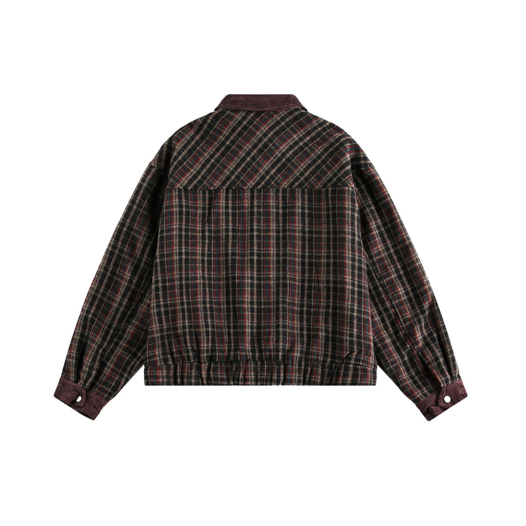 Vintage high street vintage plaid jacket