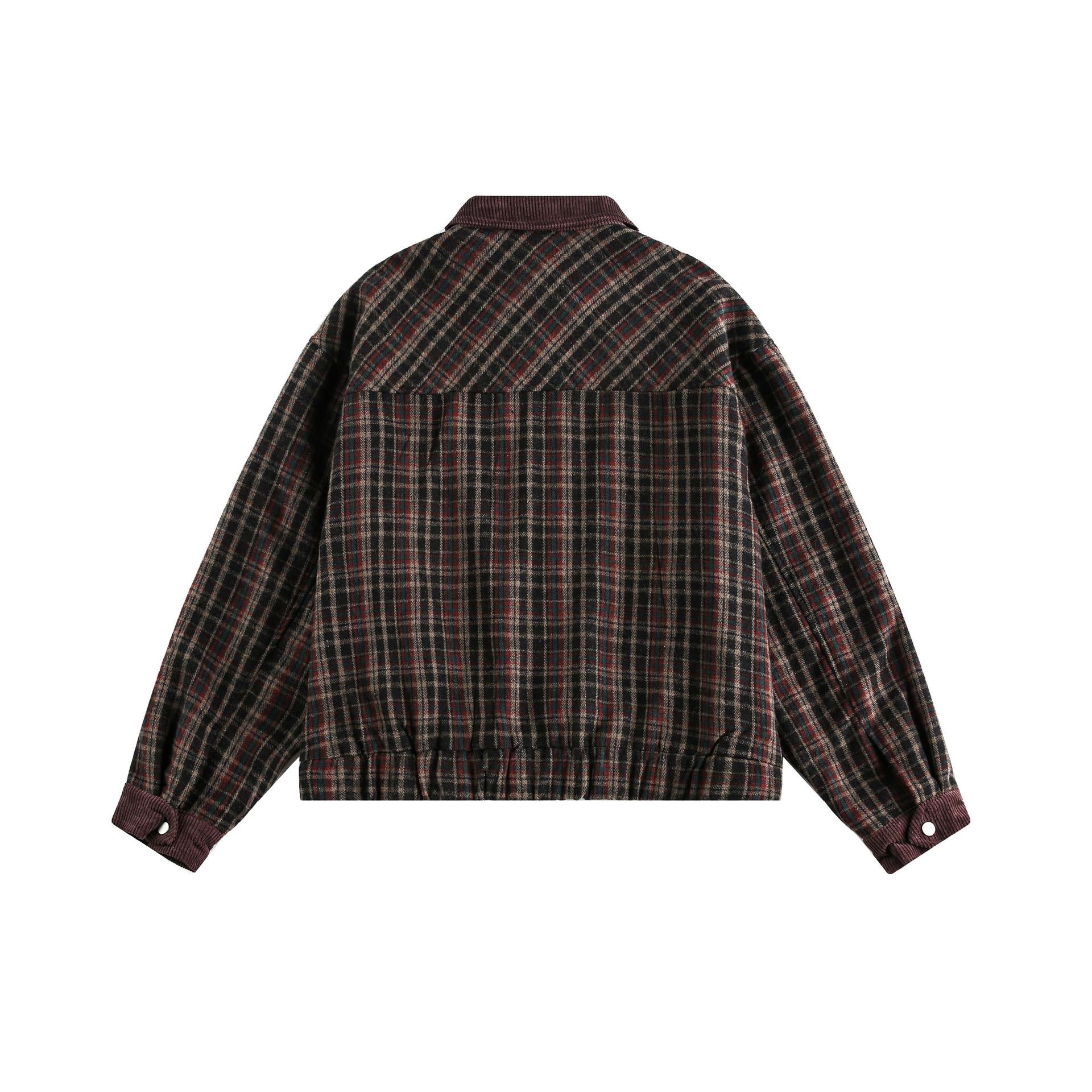 Vintage high street vintage plaid jacket