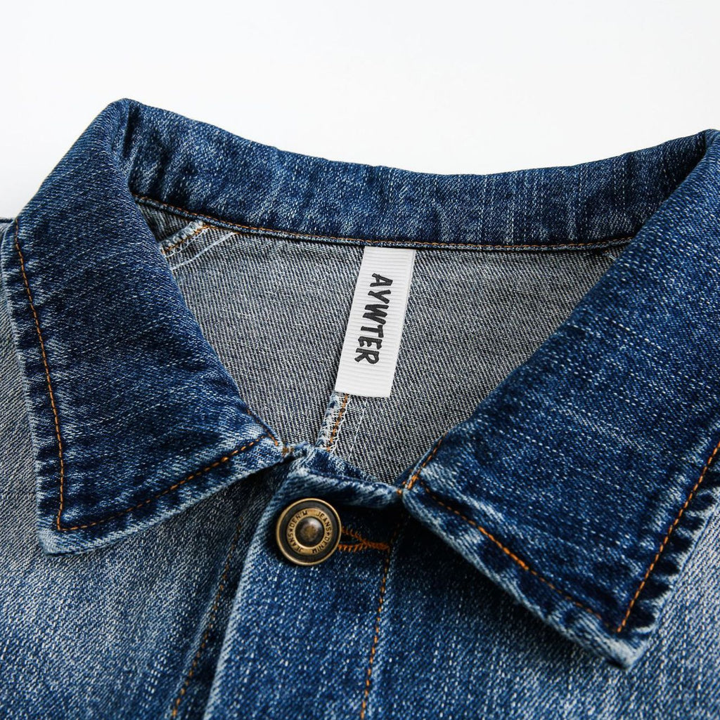 Street Style Deconstructed Denim Jacket