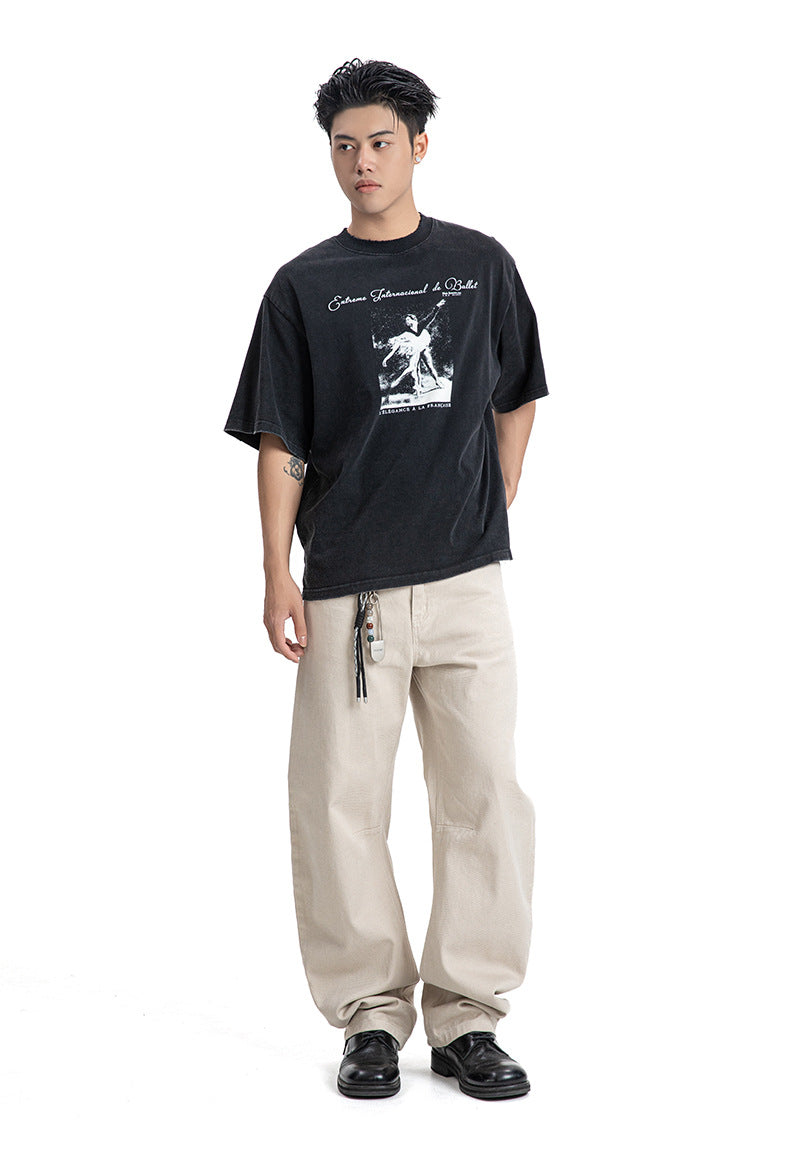 Unisex patterned t-shirt