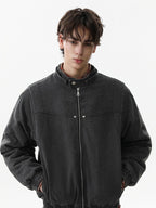 Detachable Hooded Cotton Jacket