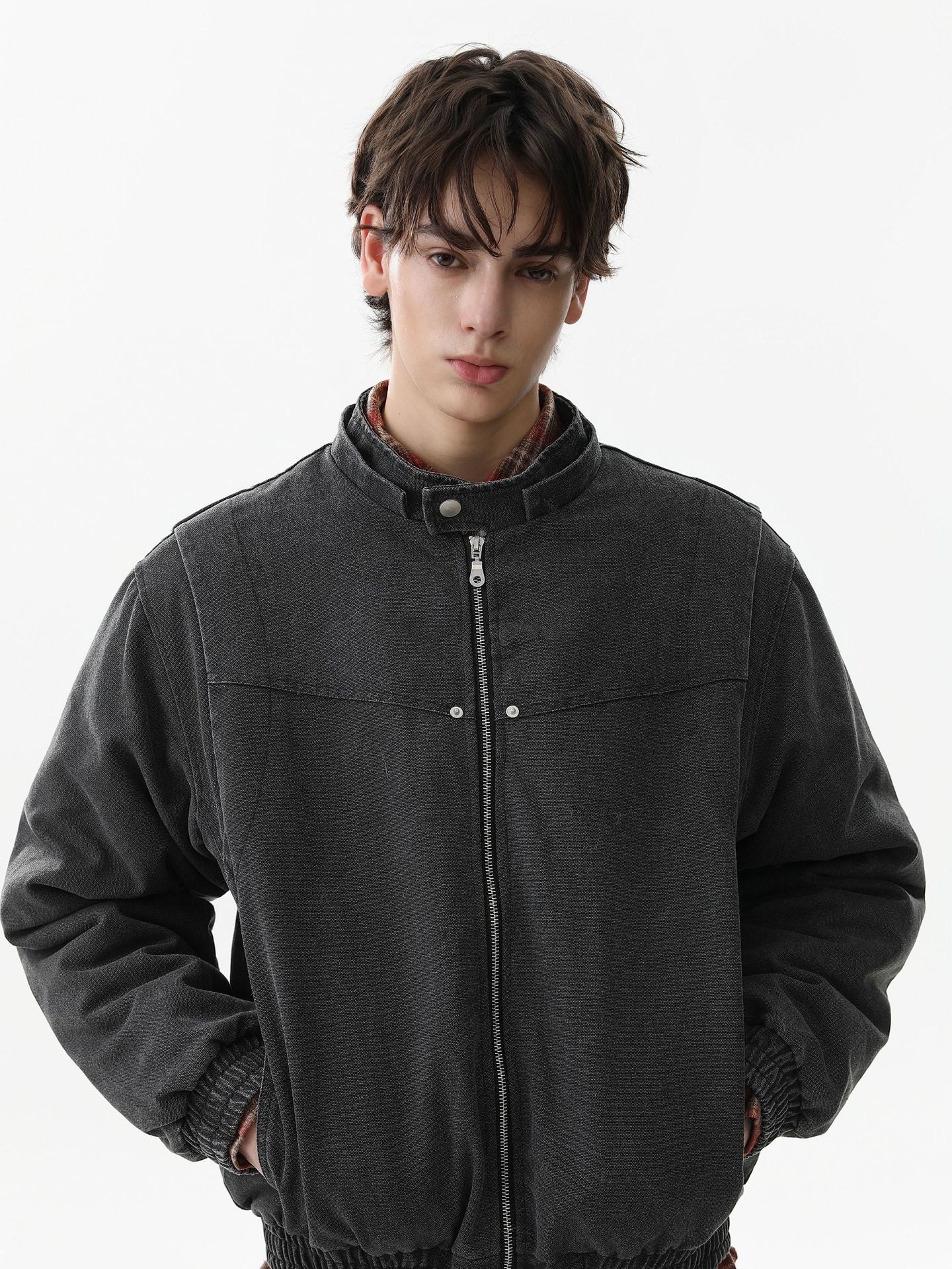 Detachable Hooded Cotton Jacket