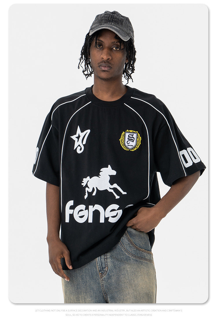 Football Jersey Casual T-Shirt