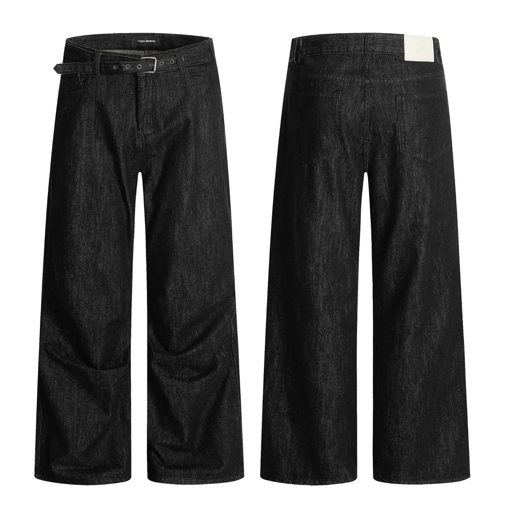 Faded Straight Clean Trousers