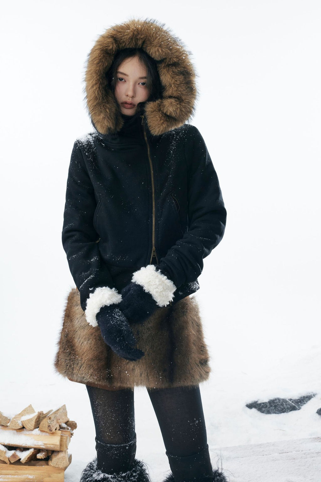 Fleece Lined Cotton Jacket