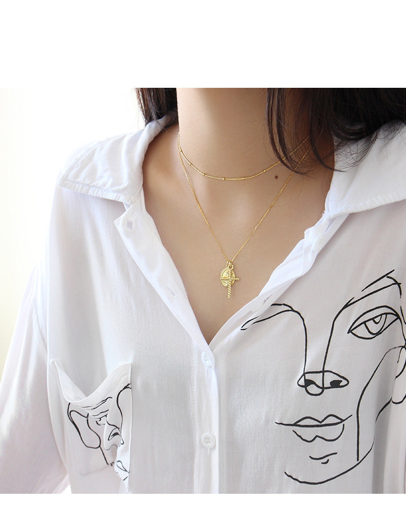 LEUNSA Silver Necklace