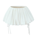 Lace Tulle Flare Skirt