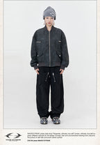 Deconstructed Fashion Leather Jacket