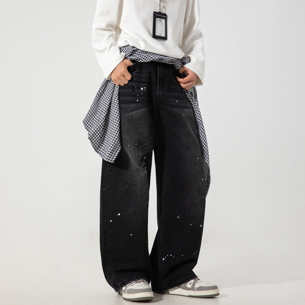 Distressed Denim Jeans