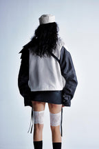 Skeleton Digital Printed Leather Jacket