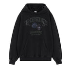 Faded Logo Hooded Sweatshirt Loose Fit