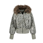 Leopard Print Cotton Jacket
