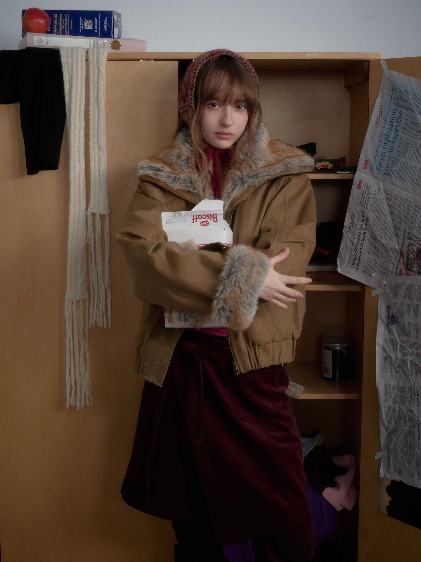 Plucked Cotton Jacket